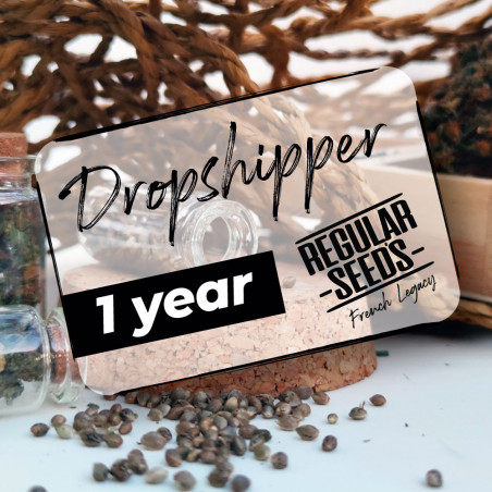 Suscripción Dropshipping 1 año - Semillas de marihuana regulares - Distribution